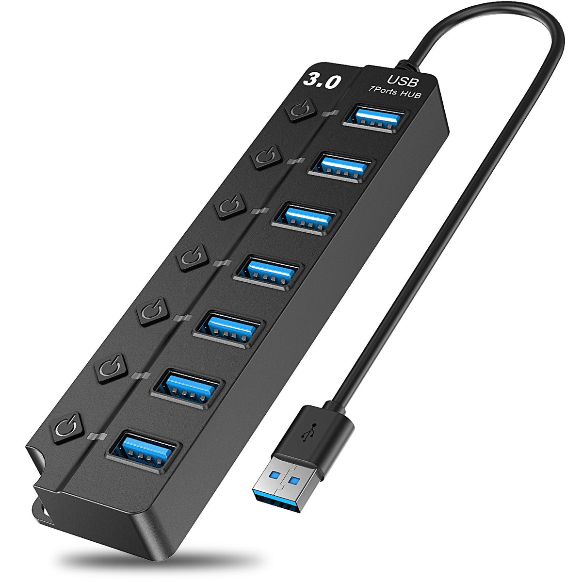 PLUSBRAVO 7 Port USB Hub Splitter 3.0 – MEXERRIS