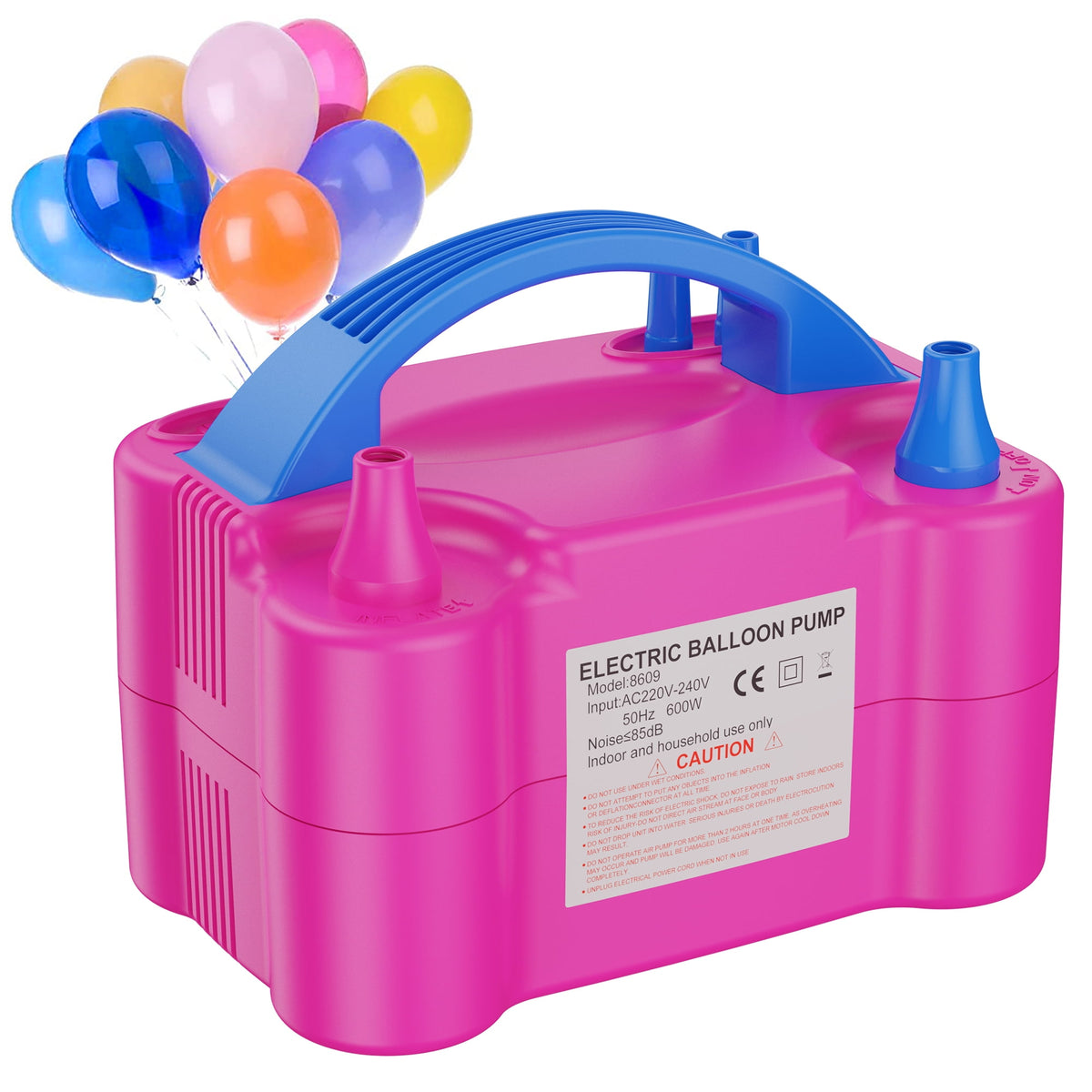 SUPTREE Portable Electric Air Balloon Inflator Pump Kit Blower Machine ...