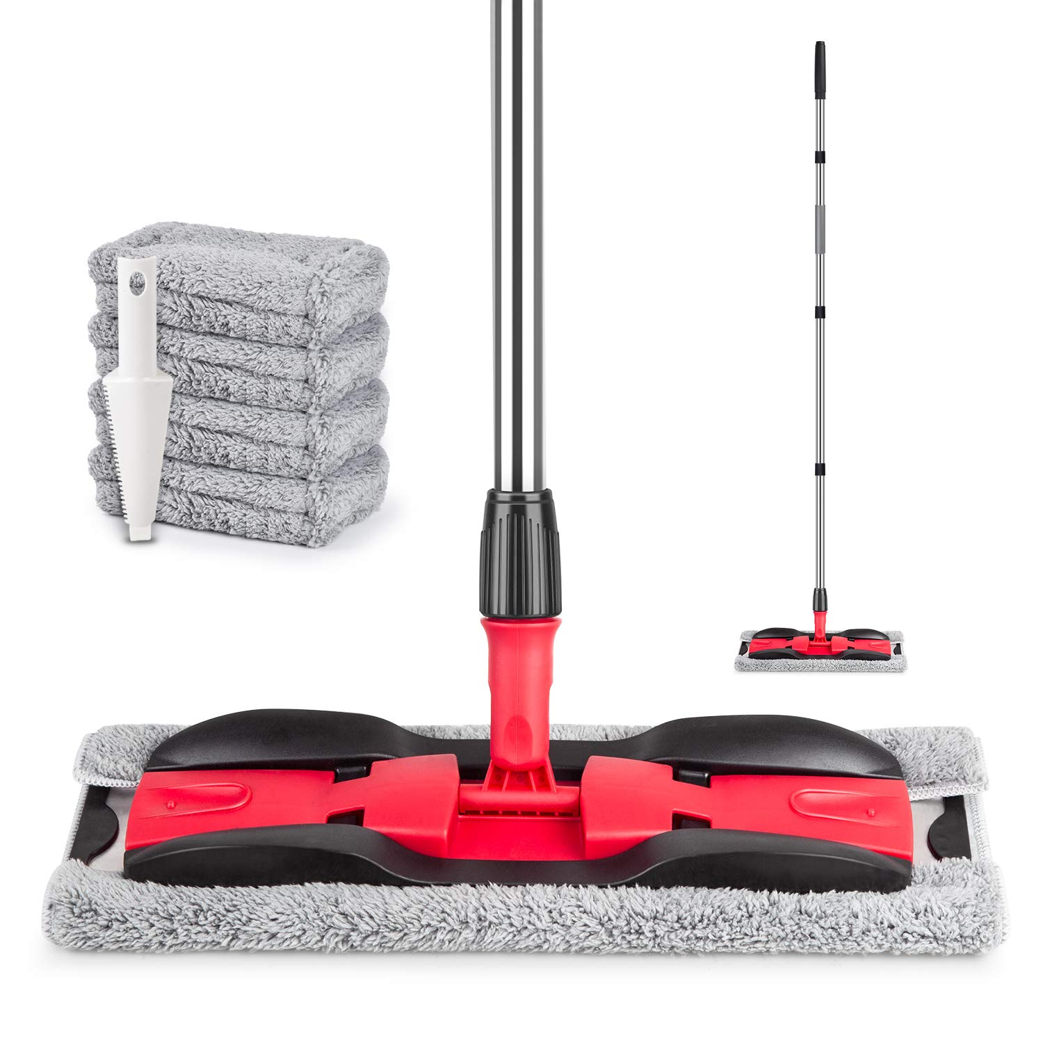 SUGARDAY Microfiber Spray Mops for Floor Cleaning Wet Dry Dust