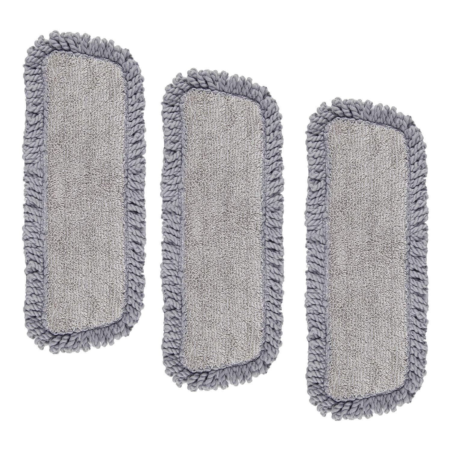 3 Pack Microfiber Spray Mop Pads Replacement, Reveal Mop Pads For Wet/dry  Mops Flat Replacement Heads For Floor Cleaning 16.5 X 5.5 Inch